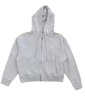 uu 풀 지퍼 후디 그레이