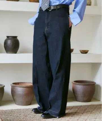 soerte 와이드 스트레이트 데님