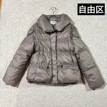 자유구 성숙 캐주얼 38M 사이즈 방한 다운 자켓 드로 코드
