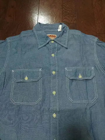 CAMCO 샴브레이 셔츠 탕가리 셔츠 M 새상품급