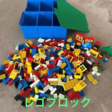 레고 LEGO 듀플로 손잡이 달린 케이스 레고판 포함