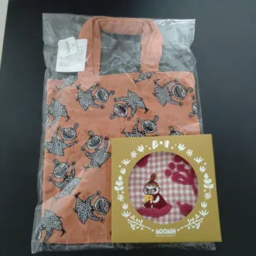 무민 토트백 핸드 타월