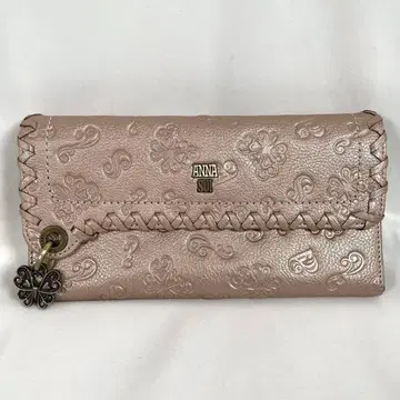 미사용에 가까운 ANNA SUI 안나수이 장지갑 롱 월렛 버터플라이