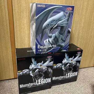 유희왕 푸른 눈의 백룡 피규어 미개봉 새상품 세트