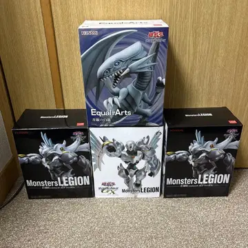 유희왕 푸른 눈의 백룡 피규어 미개봉 새상품 세트