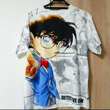 명탐정 코난 코난 백화점 에도가와 코난 t셔츠 m 사이즈