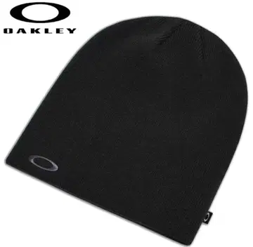 [ 새상품 ] OAKLEY 비니 블랙 남성용 니트 모자 오클리 블랙