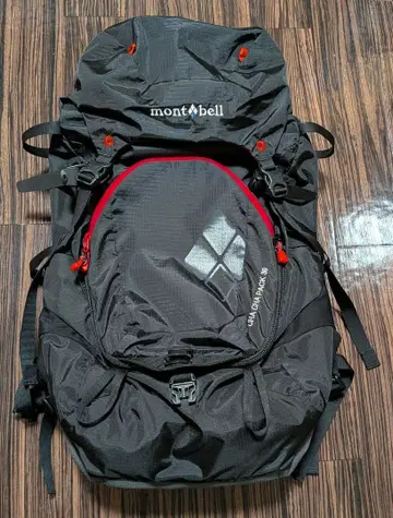미사용 새상품 montbell 차차팩30 블랙 BK