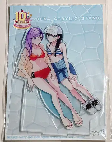코믹 큔 10주년 기념 케이야쿠시마이 빅 아크릴 스탠드