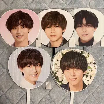 [미개봉 새상품 포함] 나가세 렌 부채 5개 세트