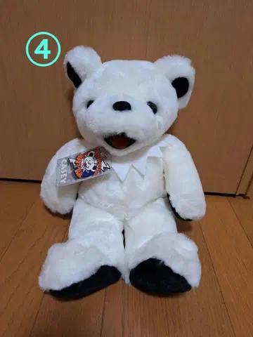 [ 미사용 새상품 ] Grateful Dead 화이트 곰 봉제 인형