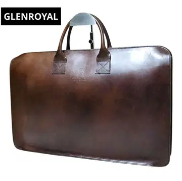 [ 새상품급 ] 글렌 로얄 브리프 케이스 브라이들 가죽 비즈니스 브라운