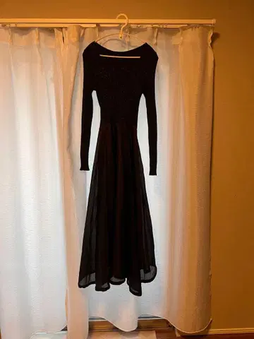 리랜드트루 리브 니트 원피스