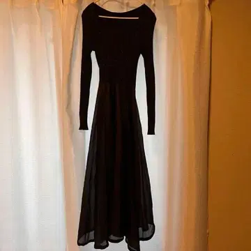 리랜드트루 리브 니트 원피스