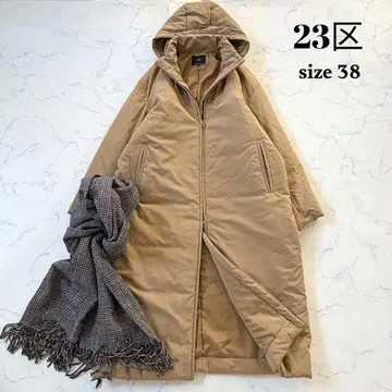 [택 포함 새상품] 23구 충전솜 논스티치 롱 코트