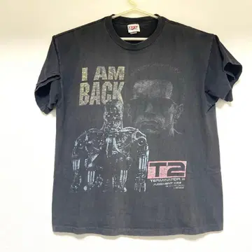 터미네이터 2 영화 T셔츠 Vintage 1991