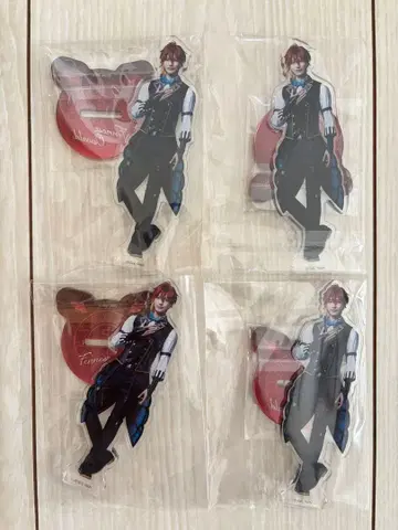 아크릴 스탠드 페네스 아크릴 스탠드 4개 세트 카지타 타쿠키