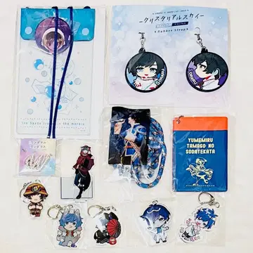 소라루 폰 탭 러버 스트랩 아크릴 스탠드 카드 케이스 아크릴 키링 캔뱃지