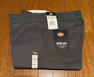 디키즈 874 34x30 워크 팬츠 차콜 그레이