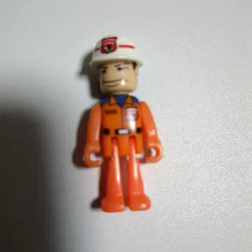 프라레일 작업자 피규어 오렌지