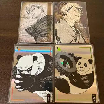 주술회전 점페스 마그넷 스티커 카드놀이 젠인 나오야 팬더