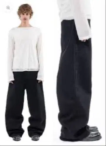 NO FAITH STUDIOS LOOSE EVERYDAY DENIM