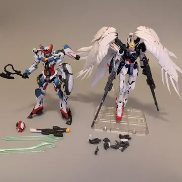 건담 프라모델 HG 지크 액스 RG 윙건담 제로 EW 조립 완료품