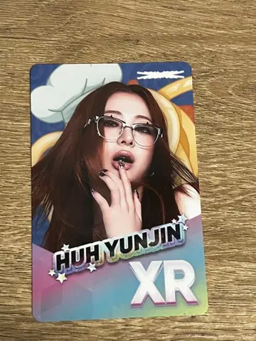 LE SSERAFIM 도쿄돔 RHYTHM HIVE 트레이딩 카드 윤진