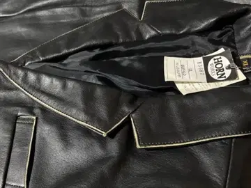 [ 미사용 새상품 ] 호른웍스 가죽 테일러드 자켓 XL