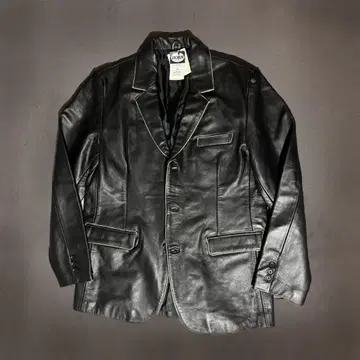 [ 미사용 새상품 ] 호른웍스 가죽 테일러드 자켓 XL