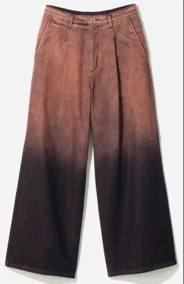 HARE 그라데이션 데님 오렌지 S 사이즈