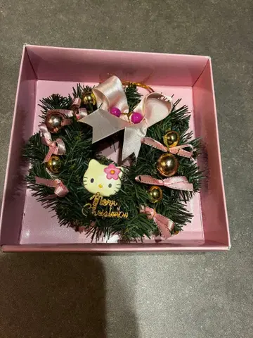 [ 레어 ] 헬로키티 크리스마스 리스
