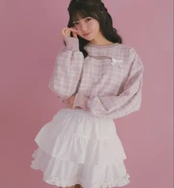 evelyn 코튼 캉캉 스커트