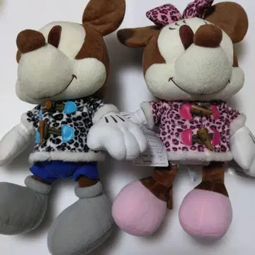 디즈니 미키와 미니 봉제 인형