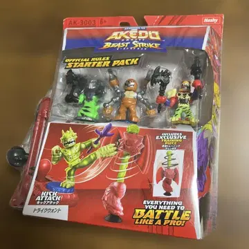 AKEDO 비스트 스트라이크 스타터 팩 AK-3003 킥 어택