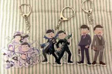 오소마츠 6쌍둥이 수륙송 아크릴 키링 세트 카라마츠 초로마츠