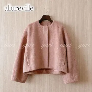 [ 937 ] 새상품급 아나이 계열 알아바일 모헤어 샤기 크루 자켓 코트