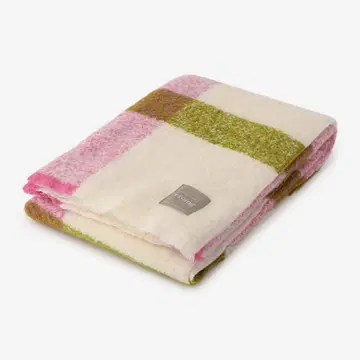 ELVANG 체크 무늬 스톨 숄