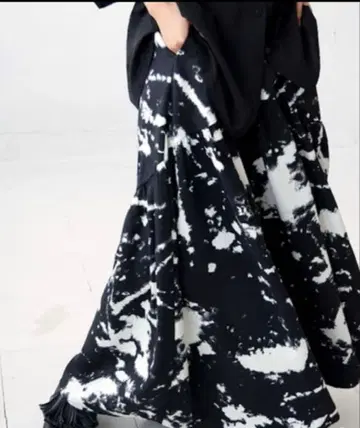 antiqua 플레어 롱 스커트 맥시 스커트