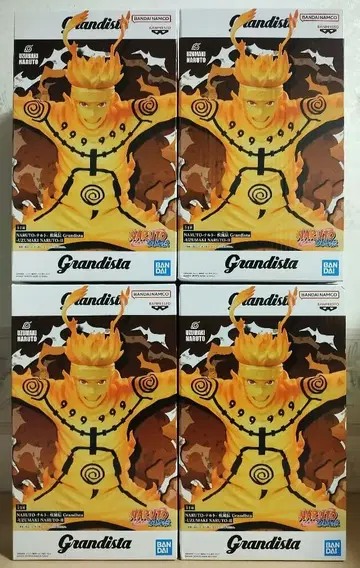 나루토 NARUTO 질풍전 Grandista 피규어 4개