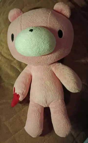 탄생 10주년 기념 모델 그 시절의 그루미 봉제 인형 핑크