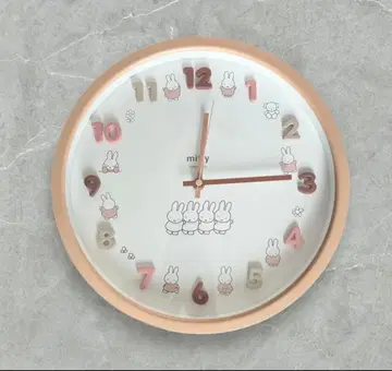 완판템! 탁상시계 벽걸이시계 미피 아이콘 월 클락 내추럴
