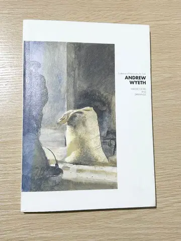 전람회 도록 앤드류 와이어스 [ 수채화 소묘전 ]