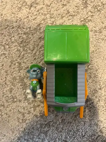 파우 패트롤 베이직 비클(피규어 포함) 록키 클린 크루저