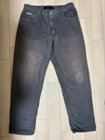 90s Calvin Klein Jeans 빈티지 와이드 데님 팬츠
