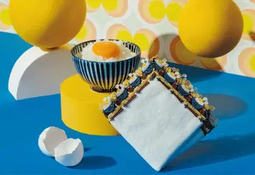 치카자와 레이스 TKG 레이스 손수건 (계란 간장밥)