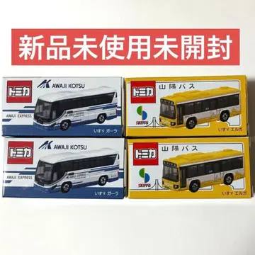 토미카 산요 버스 아와지 교통 4대 세트
