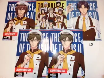 코코스 x 신 테니스의 왕자님 콜라보 클리어 파일 5장 세트