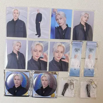 SEVENTEEN NEW_ 준 캔뱃지 트레이딩 카드 캡슐 토이 플래그