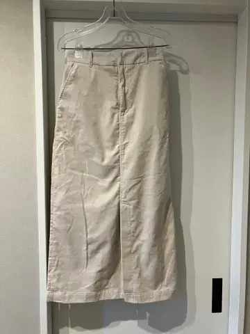 GLOBAL WORK 코듀로이 스트레치 SK M 사이즈 아이보리